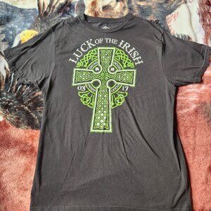 Way to Celebrate Luck Of The Irish Shirt Men Size Large T-Shirt